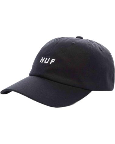 HUF CAPPELLINO DA BASEBALL REGOLABILE NERO DA UOMO NEGRO