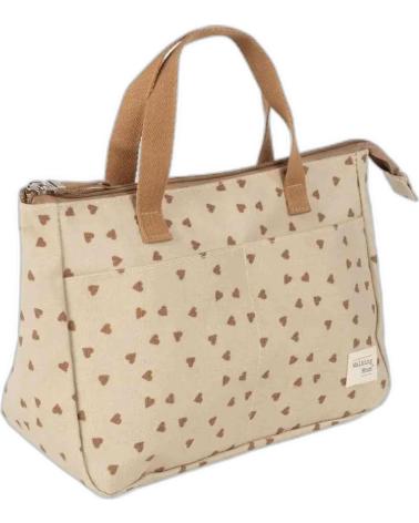 WICKELTASCHE WALKING MUM PASEO DOTS - BEIGE UND BRAUN MARRóN
