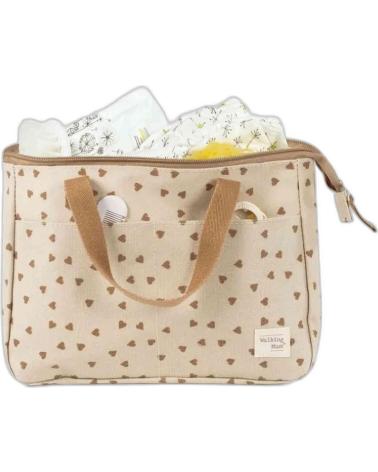 WICKELTASCHE WALKING MUM PASEO DOTS - BEIGE UND BRAUN MARRóN