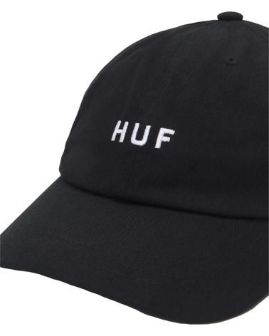 HUF KLASSISCHE SCHWARZE KAPPE NEGRO
