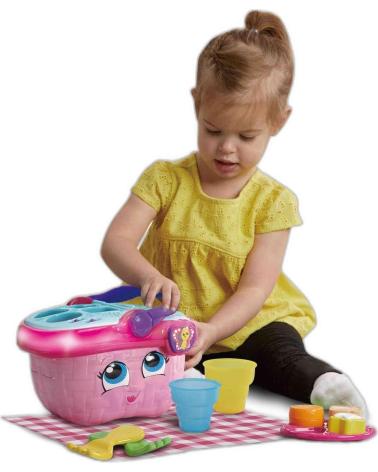 CESTA DE PICNIC INTERACTIVA VTECH PARA PRIMERA INFANCIA MULTICOLOR MULTICOLOR