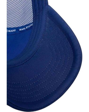 CASQUETTE TRUCKER KARL KANI BLEU ET BLANC LOGO KANI'S DINER AZUL