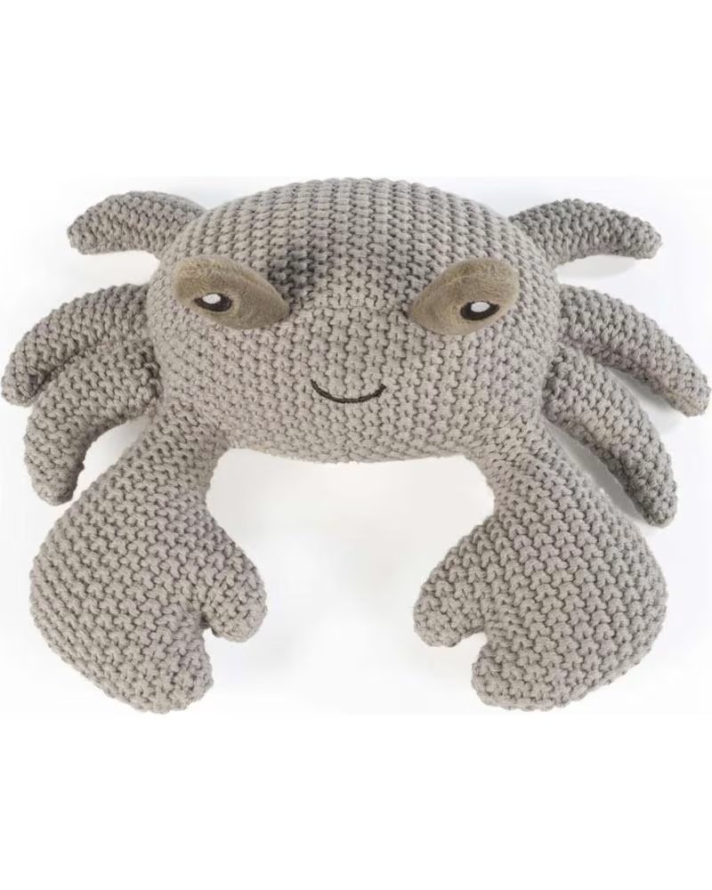 WALKING MUM PELUCHE CRABE TRICOTÉ GRIS - RÉF 826735