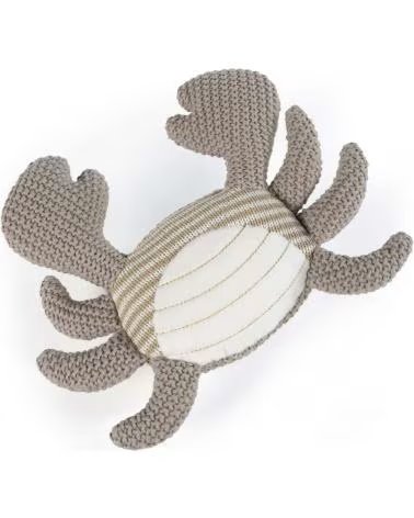 WALKING MUM PELUCHE CRABE TRICOTÉ GRIS - RÉF 826735