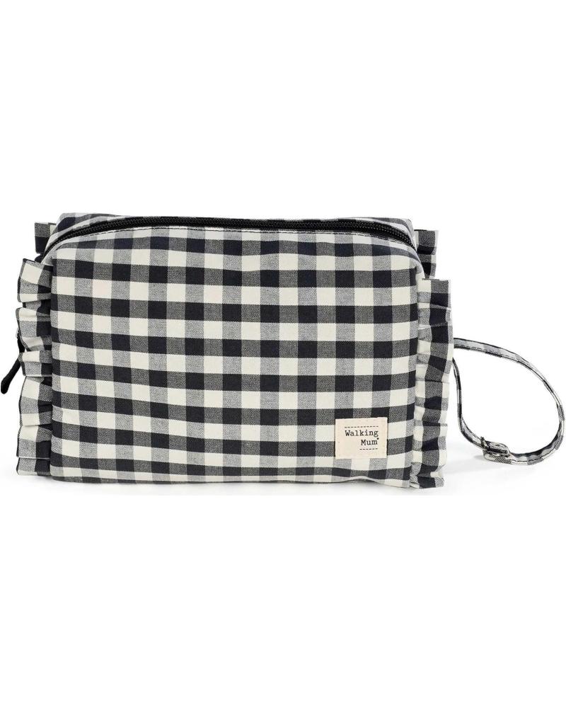 WALKING MUM VICHY KARO KULTURTASCHE BEIGE FÜR BABYS BEIGE