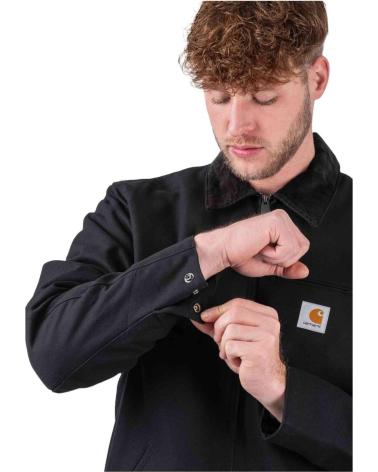 CARHARTT MEN'S BLACK WORKWEAR JACKET NEGRO