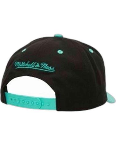 MITCHELL & NESS GRIZZLIES BLACK AND TURQUOISE SNAPBACK CAP NEGRO