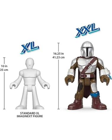 FISHER-PRICE IMAGINEXT XL THE MANDALORIAN ACTION FIGURE MULTICOLOR
