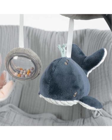 WALKING MUM CAR SEAT FOOTMUFF WITH ACTIVITY ARCH AND HANGING TOYS GREY GRIS
