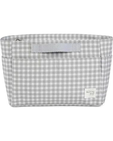 ORGANIZADOR DE PASSEIO PARA BEBÊ WALKING MUM COLEÇÃO CINZA XADREZ GRIS