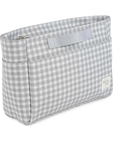 ORGANIZADOR DE PASSEIO PARA BEBÊ WALKING MUM COLEÇÃO CINZA XADREZ GRIS