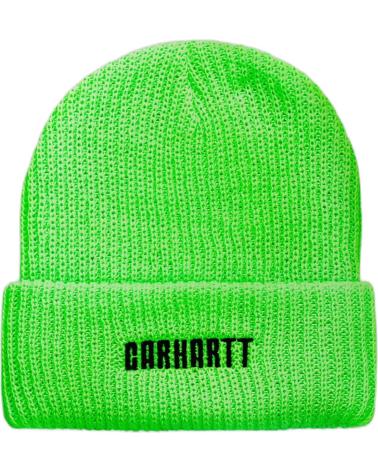 GORRO DE TRICÔ CARHARTT CLÁSSICO VERDE NEON PARA HOMEM VERDE