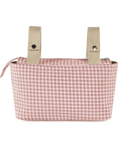 BORSA ORGANIZER PASSEGGINO WALKING MUM VICHY ROSA ROSA