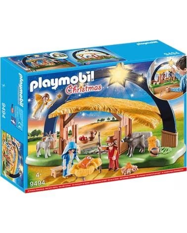 PLAYMOBIL CHRISTMAS 9494 BELÉN DE NAVIDAD CON ARCO LUMINOSO MULTICOLOR