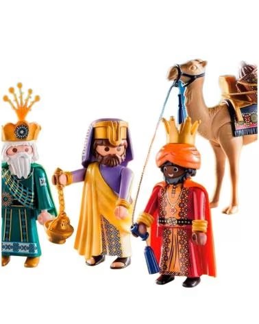 PLAYMOBIL 9497 RE MAGI CON CAMMELLO PERSONAGGI GIOCATTOLO PER BAMBINI MULTICOLOR