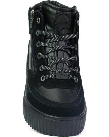 Botines de Mujer KANGAROOS BOTIN SENORA PIEL-TEXTIL NEGROPIEL-TEXTIL NEGRO