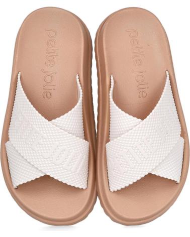 SANDALI DA SPIAGGIA L&R SHOES PETITE JOLIE PJ6812 BIANCHI BLANCO