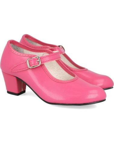L&R SHOES PASOS DE BAILE 15 ZAPATOS DE FLAMENCO FUCSIA FUXIA