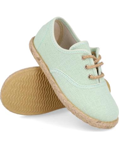 L&R SHOES ZAPATOS DE LONA LR SHOES EN PARA NINOS VERDE