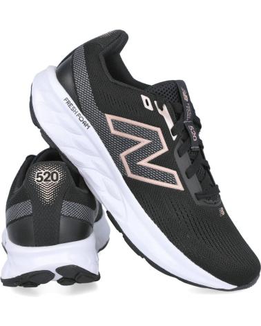L&R SHOES W520LK9 BLACK RUNNING SHOES NEGRO