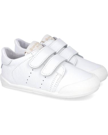 CRIOS MDPARIS ZAPATILLAS BLANCAS CON CIERRE ADHERENTE BLANCO