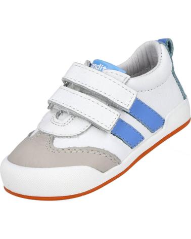 CRIOS BLANDITOS - SCARPE BAREFOOT MILAN-LIVING DEPORT BLU PAVONE AZULON
