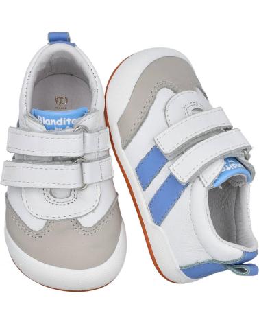 CRIOS BLANDITOS - SCARPE BAREFOOT MILAN-LIVING DEPORT BLU PAVONE AZULON
