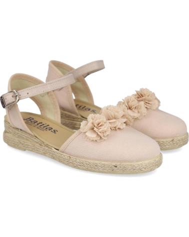 BATILAS ZAPATOS DE LONA EN PARA NINAS BEIGE