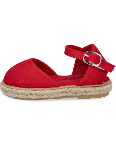 L&R SHOES RED ESPARTO ESPADRILLES 442-111 ROJO