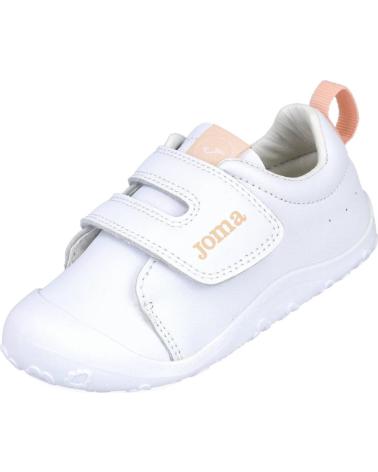 JOMA TEDDY-BABY-2529 SCARPE BAREFOOT BIANCHE E ROSA BLANCO ROSA
