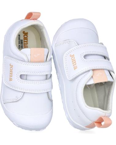 JOMA TEDDY-BABY-2529 SCARPE BAREFOOT BIANCHE E ROSA BLANCO ROSA