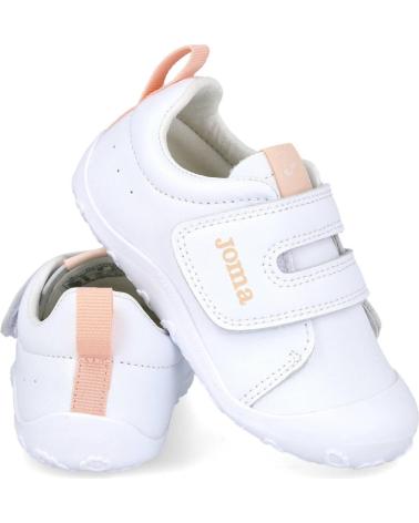 JOMA TEDDY-BABY-2529 SCARPE BAREFOOT BIANCHE E ROSA BLANCO ROSA