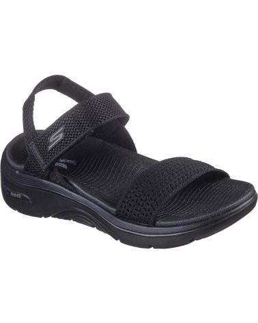 Women's-dress-sandals-SKECHERS-140874-GO-WALK-ARCH-FIT-2-0-SA-NEGRO