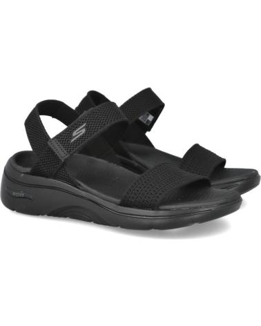Women's-dress-sandals-SKECHERS-140874-GO-WALK-ARCH-FIT-2-0-SA-NEGRO