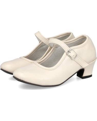 Ballerine-per-bambina-L&R-SHOES-SHOES-LR-SHOES-EN-COLOR-PARA-NINA-BEIG