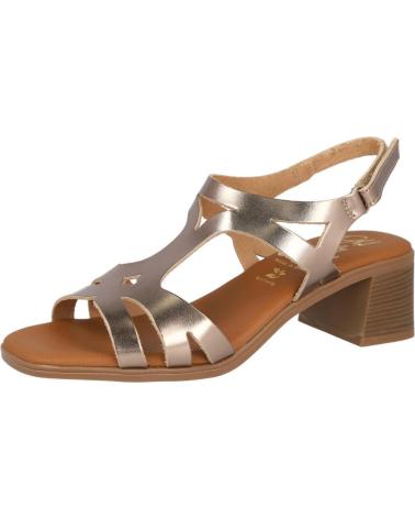 OH MY SANDALS 5615 CAVA METALLIC LEATHER SANDALS CAVA