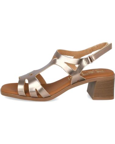 OH MY SANDALS 5615 CAVA METALLIC LEATHER SANDALS CAVA