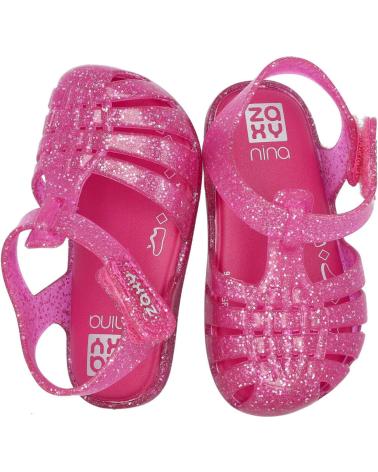ZAXY SANDALIAS DE GOMA GLITTER ZAXY CHARM BABY 83641 ROJAS ROJO