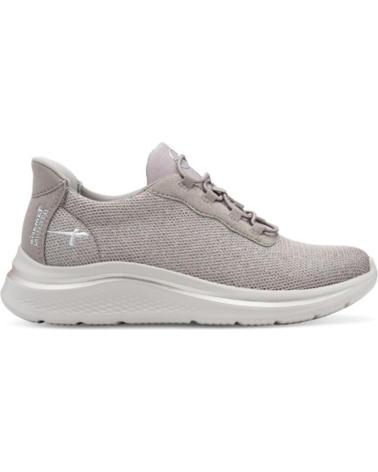 BASKETS TAMARIS STEP-IN 83726 EN TISSU COULEUR TAUPE TAUPE