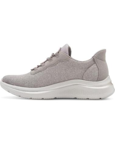 BASKETS TAMARIS STEP-IN 83726 EN TISSU COULEUR TAUPE TAUPE