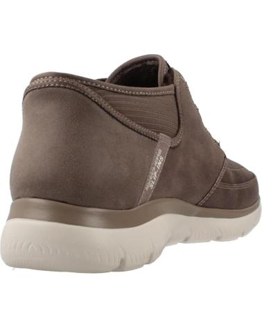 SKECHERS SLIP-INS SUMMITS SIEGUL - SCARPE IN PELLE MARRONE MARRON