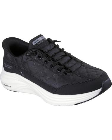 SKECHERS SLIP-INS CONTOUR FOAM COZY - SCARPE NERE NEGRO