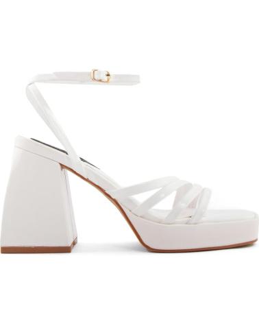 SANDALES À TALONS FASHION ATTITUDE FAMH281 BLANCHES WHITE