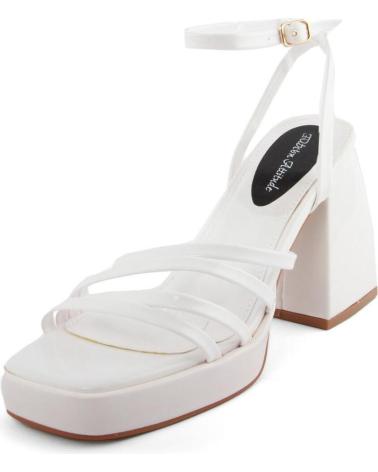 SANDALES À TALONS FASHION ATTITUDE FAMH281 BLANCHES WHITE