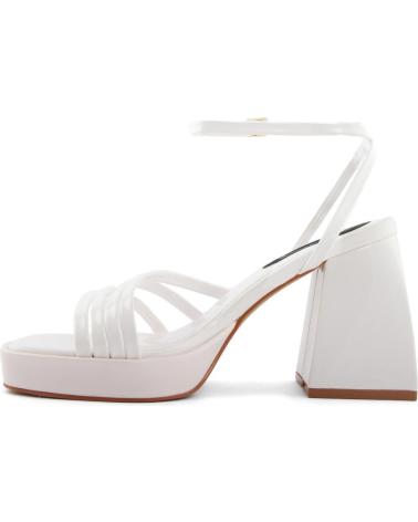 SANDALES À TALONS FASHION ATTITUDE FAMH281 BLANCHES WHITE