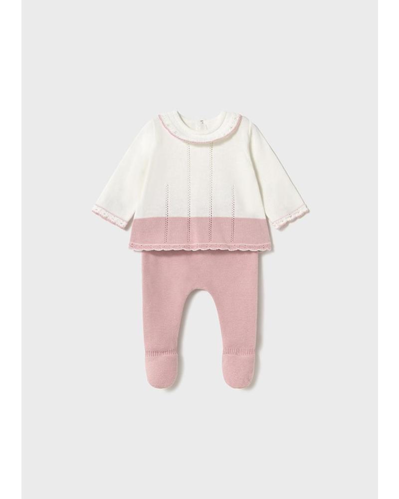 MAYORAL TRICOT LEGGINGS SET SAKURA PINK REF. 1 587 094 ROSA
