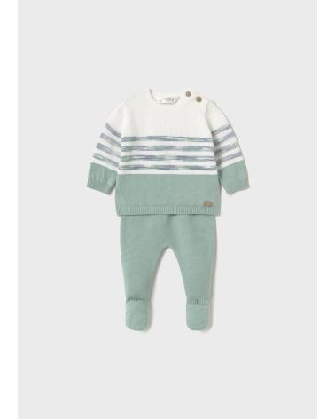 MAYORAL MINT TRICOT LEGGING SET REF. 1-656-015 VERDE