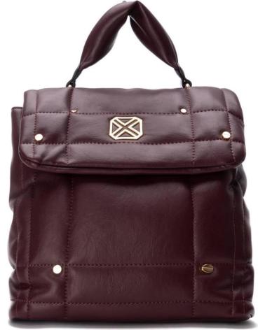 XTI 184495 QUILTED BURGUNDY WITH FLAP ROJO