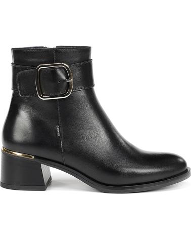 BOTINES DORKING BY FLUCHOS KIM D9603 TOSCANA NEGRO NEGRO