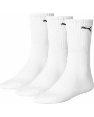 PUMA CONFEZIONE DA 3 CALZINI JUNIOR BIANCHI RIF. 100000965-002 BLANCO